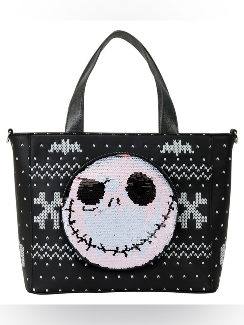 The Nightmare Before Christmas Jack Skellington Disney Loungefly Reversible Tote
